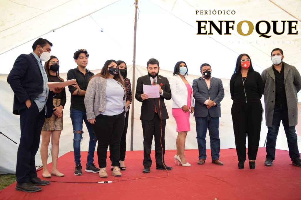 El PRI continúa apoyando a sus jóvenes militantes.  