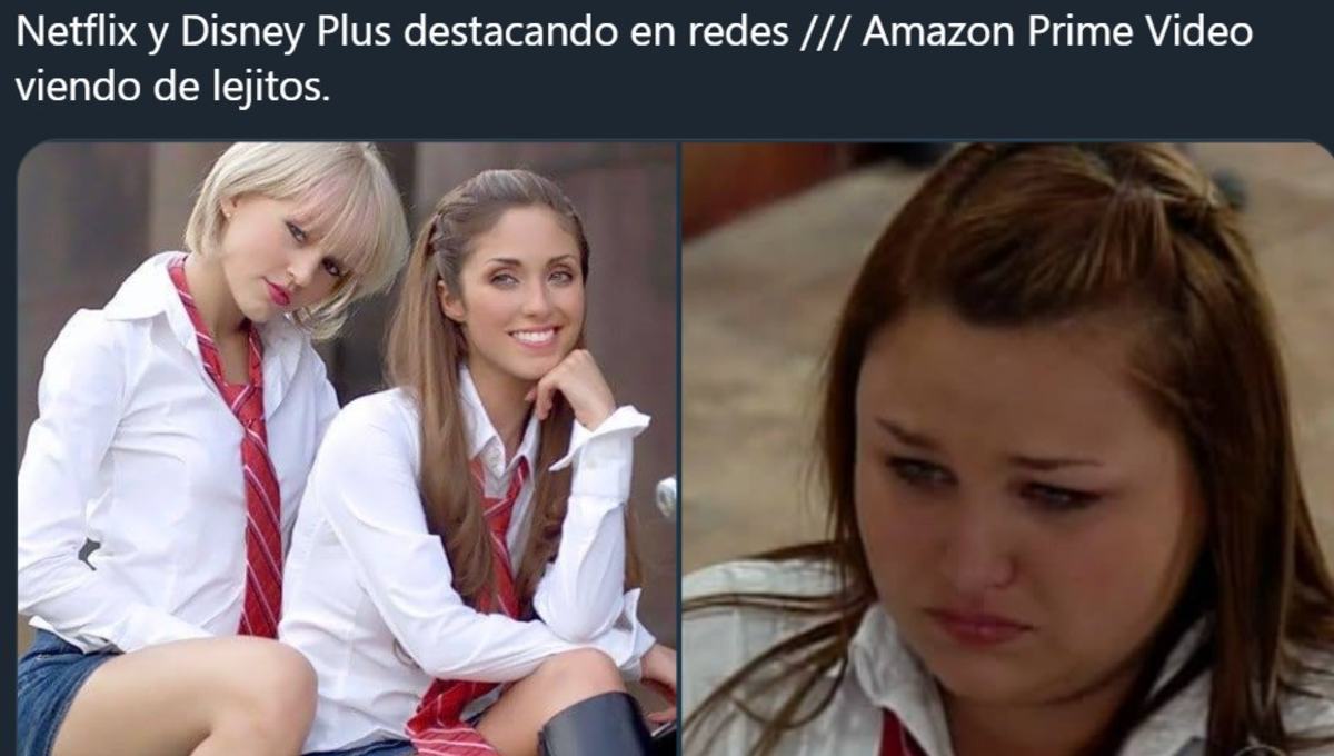 “Duren…”: Se burlan de Amazon Prime por “romance” en redes entre Disney Plus y Netflix