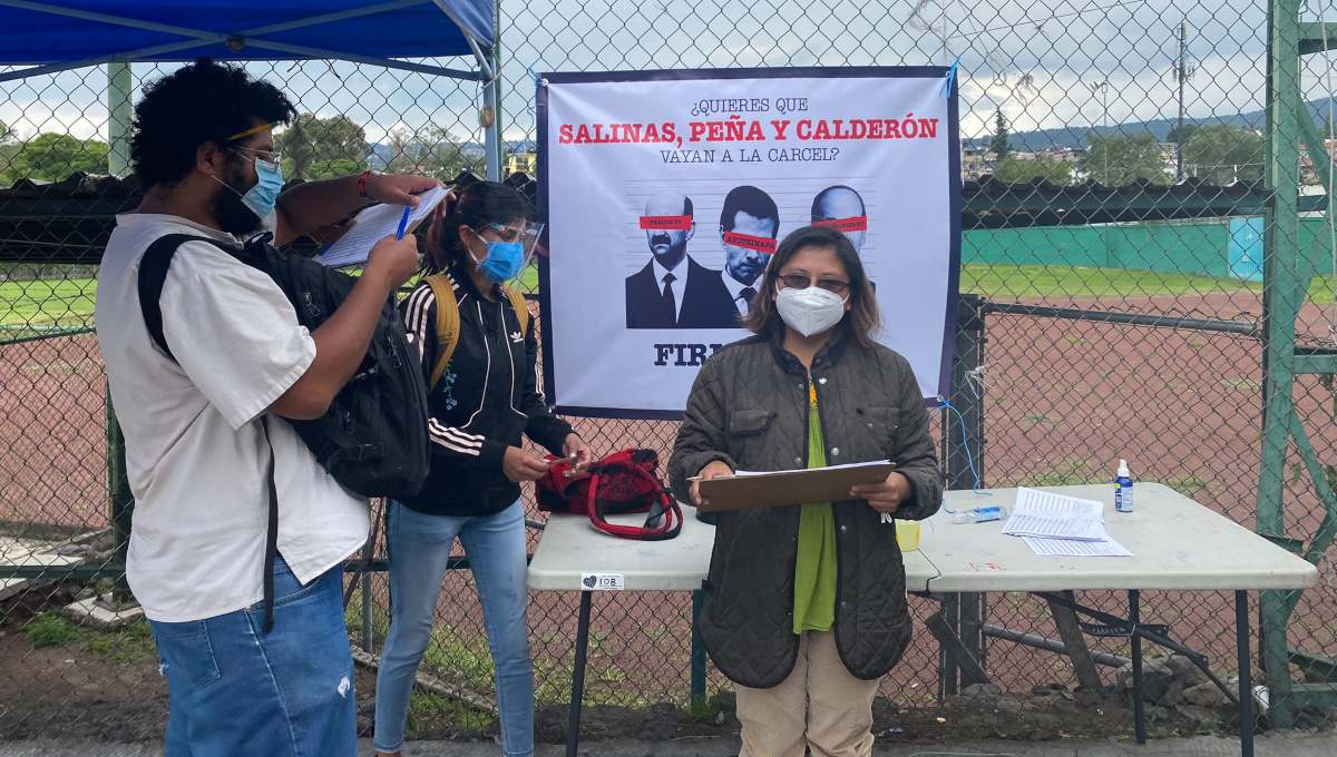 ¿Donde habíamos visto esto? Más de 5 mil muertos firmaron en consulta para enjuiciar a expresidentes