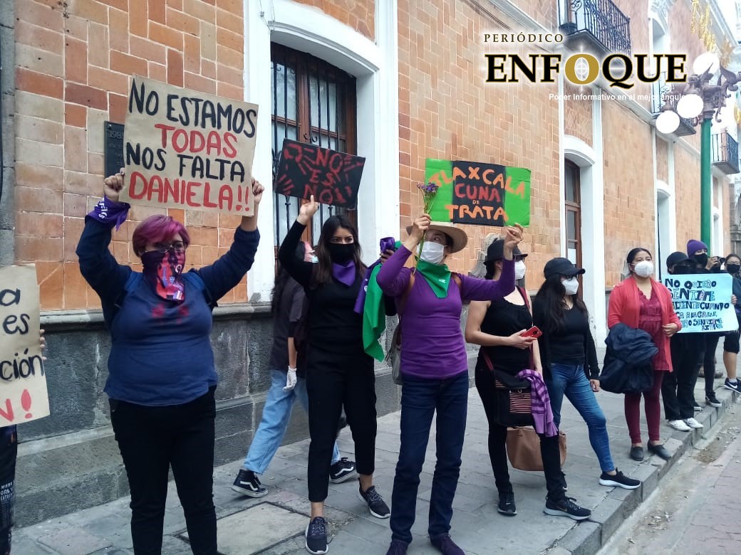 ¡Tlaxcala grita! Exigen cero violencia hacia las mujeres con marcha 