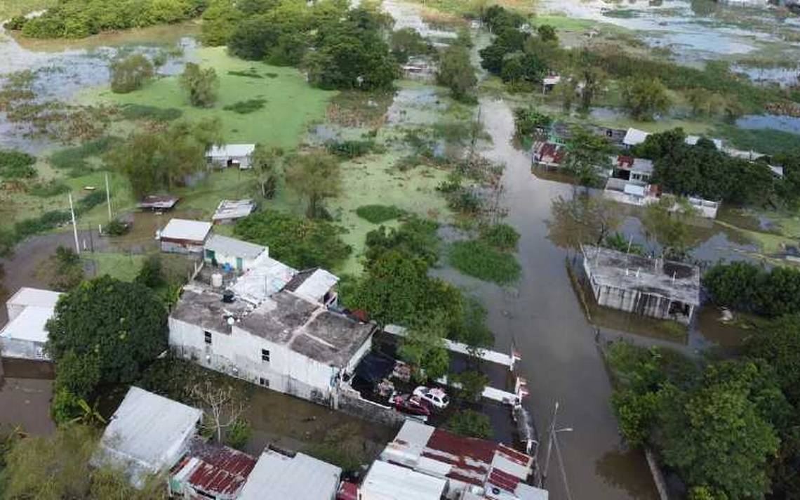 Frente frío 17 provocaría más inundaciones en Tabasco
