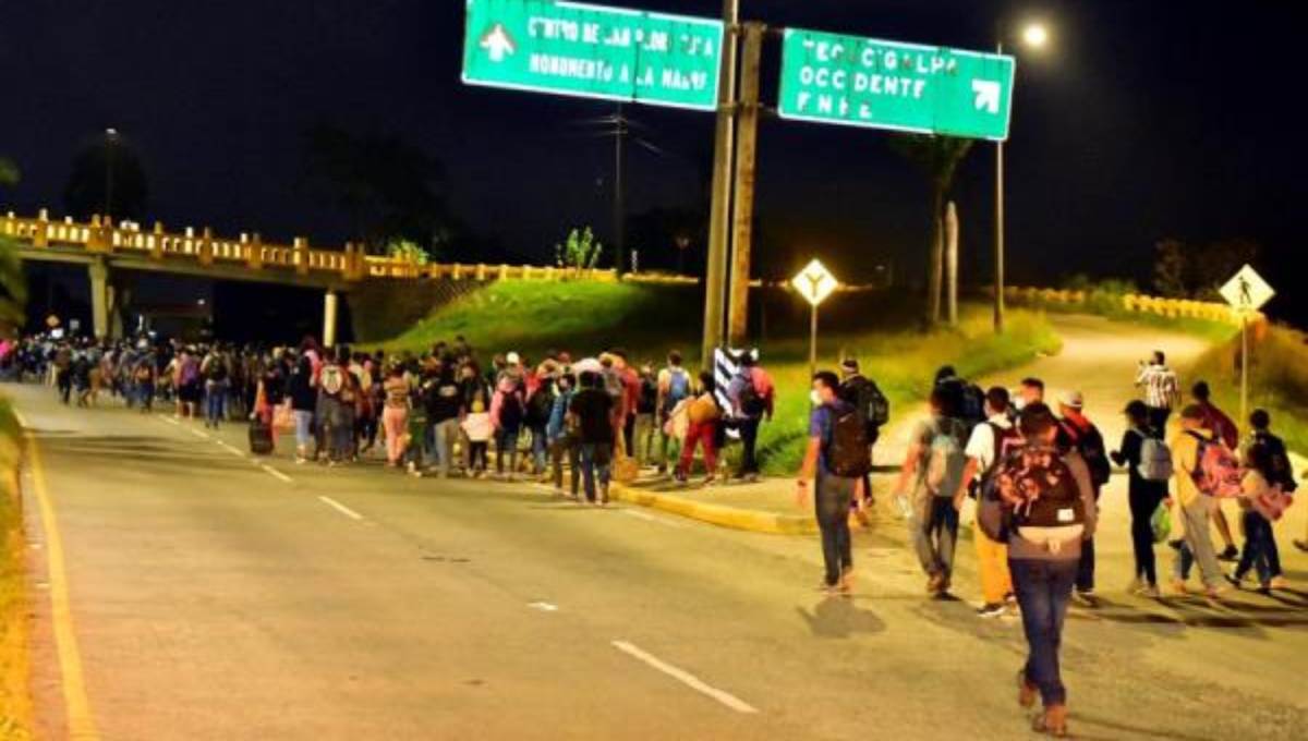 Nueva caravana migrante sale de Honduras rumbo a México