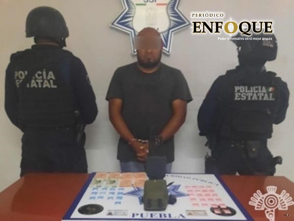 Hermano de líder criminal es capturado por Policía Estatal en Tecamachalco 
