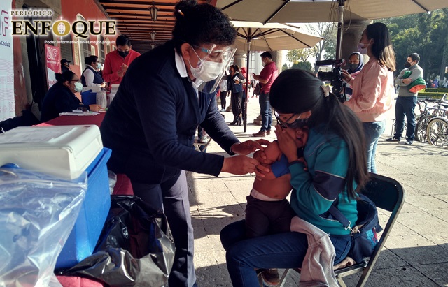 Arranca en San Pedro Cholula Jornada de Vacunación con mil dosis a cholultecas