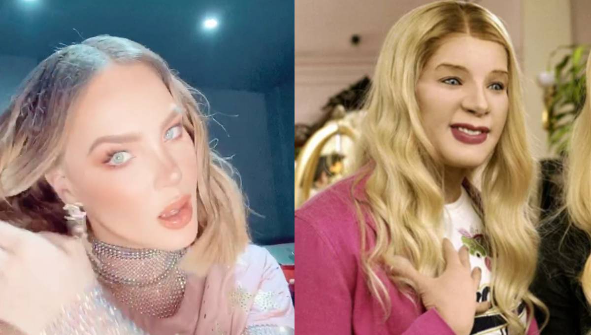 Critican rostro de Belinda, y algunos la comparan con personajes de ‘Donde están las Rubias’