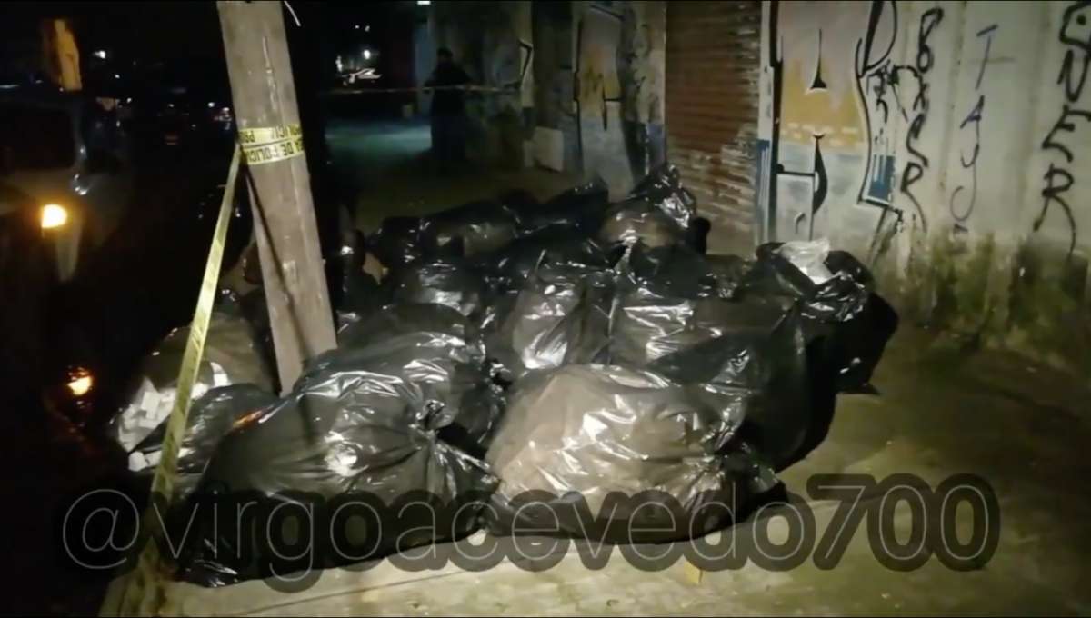 Medicamento oncológico robado es hallado en 27 bolsas tiradas en calles