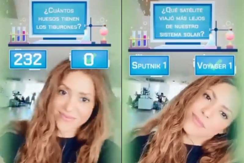 Shakira demuestra con este Tik Tok que además de ser hermosa es muy inteligente (Video)