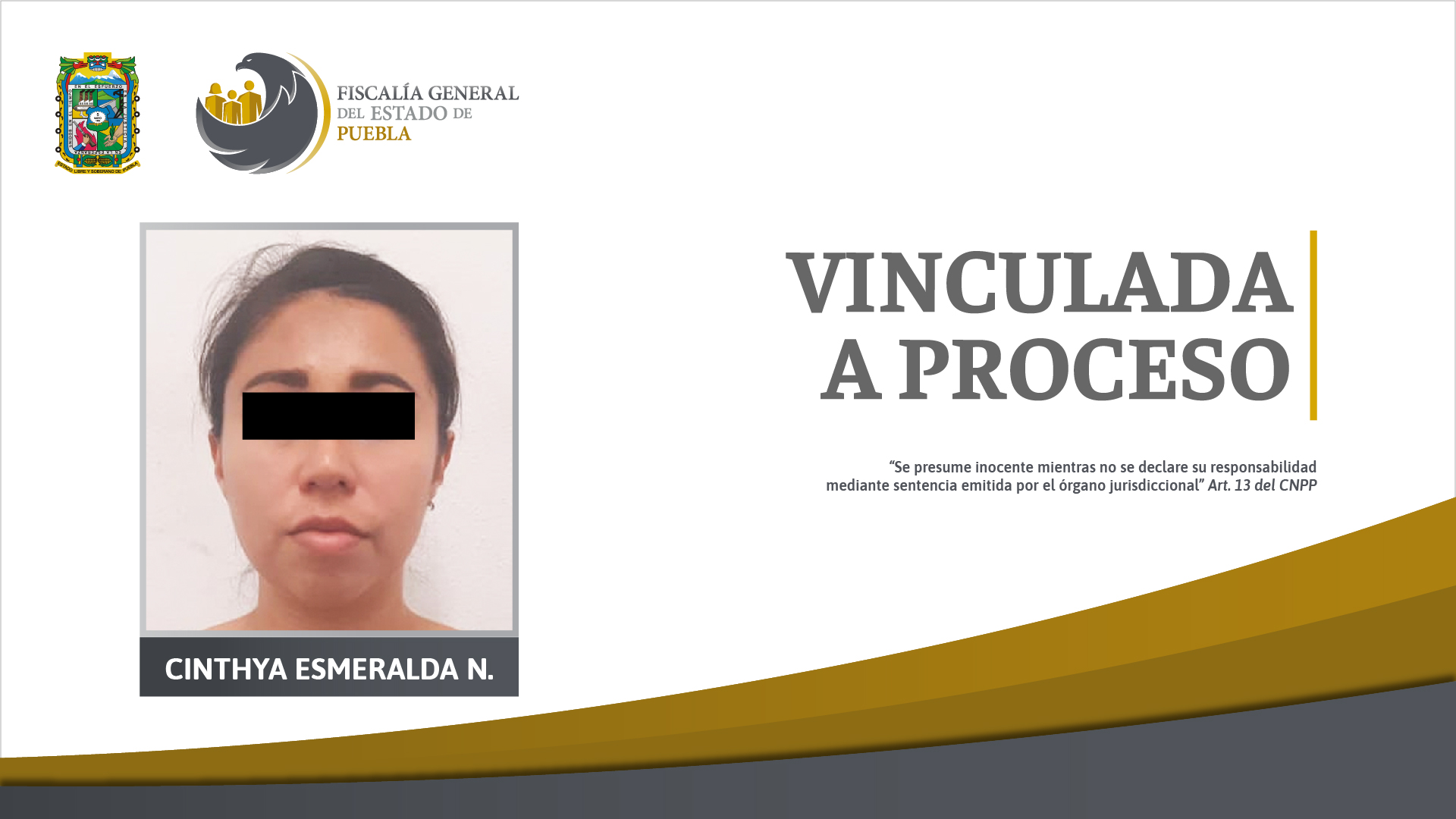 FGE aprehendió a presunta autora intelectual del secuestro de madre e hija