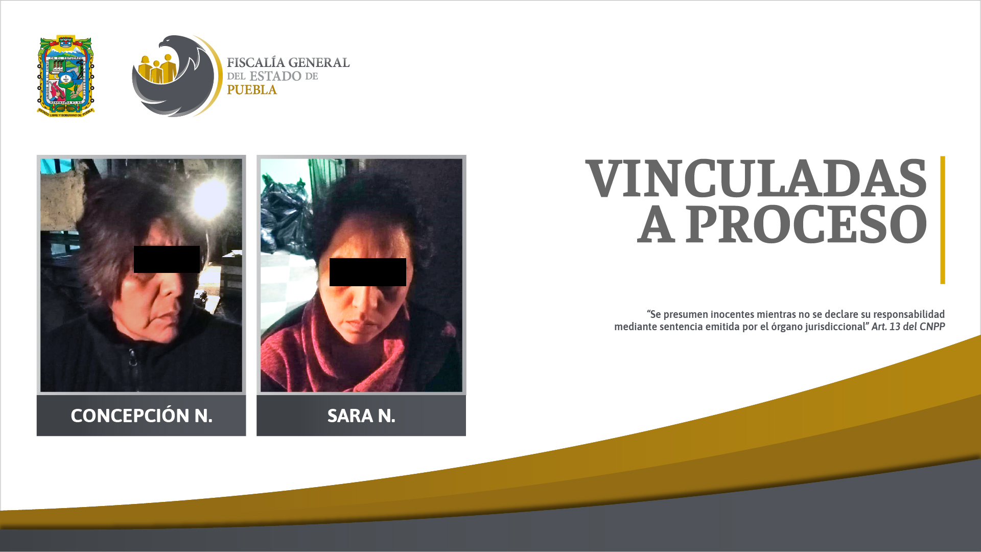 FGE cateó dos inmuebles en Atlixco y aseguró a madre e hija