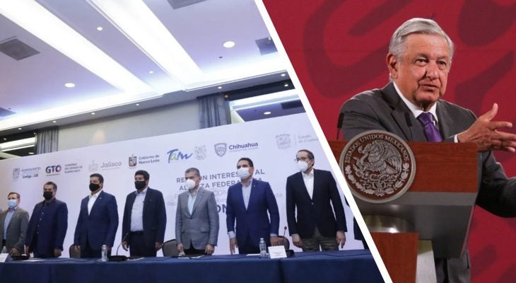 AMLO dice 'sí' al diálogo con Alianza Federalista, 'siempre y cuando no haya politiquería'