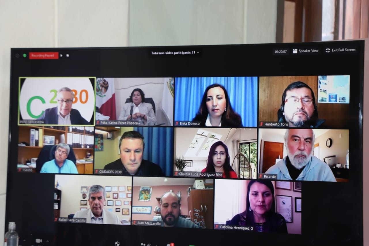 Participa Karina Pérez Popoca en clausura del "Tercer Encuentro Ciudades Sanas 2030" 