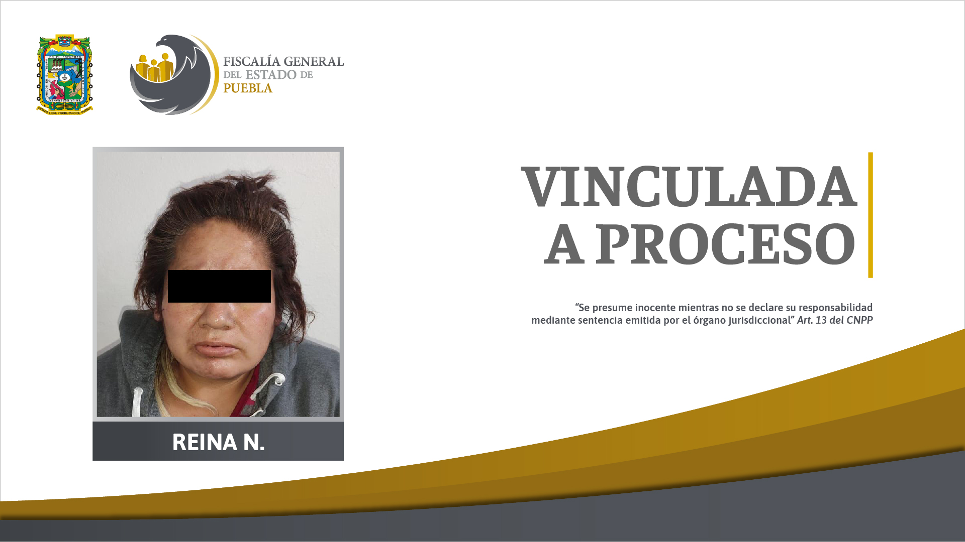 Vinculada a proceso por agredir a su hija en Huejotzingo