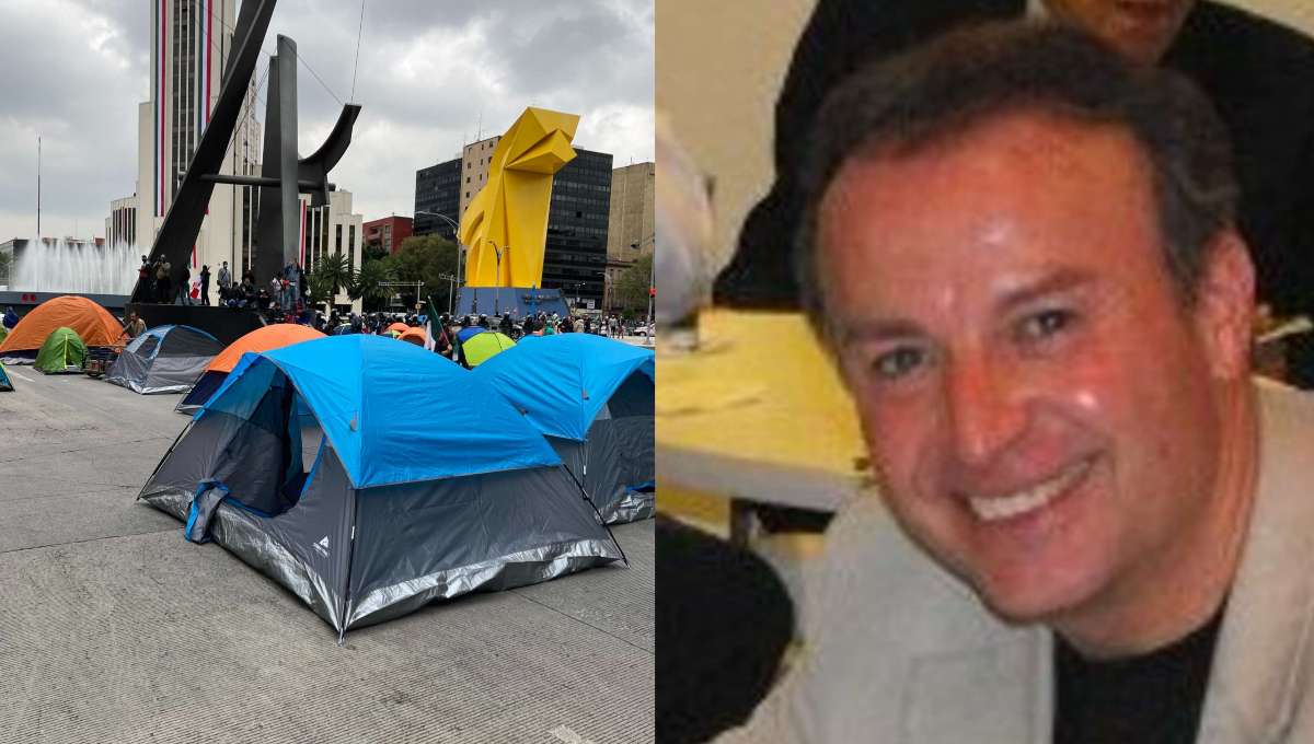 FRENAAA tiene patrocinio para estar 3 años en el Zócalo; advierte su líder, Gilberto Lozano