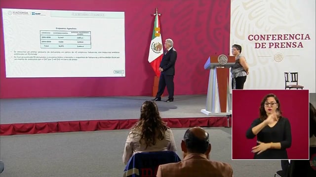 Personas vinculadas con equipos de futbol y grupos musicales, entre los deudores de 2,245 mdp al fisco: Buenrostro