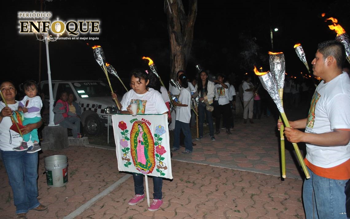 Antorcha Guadalupana llegará a Puebla el 4 de octubre 