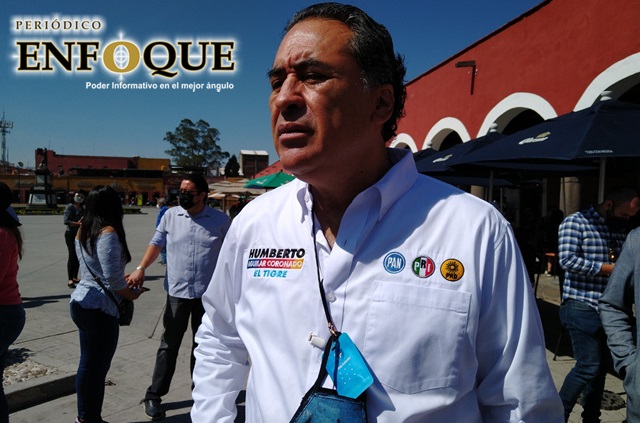 Pide Humberto Aguilar razonar el voto en Cholula, ante regreso a la prehistoria por AMLO