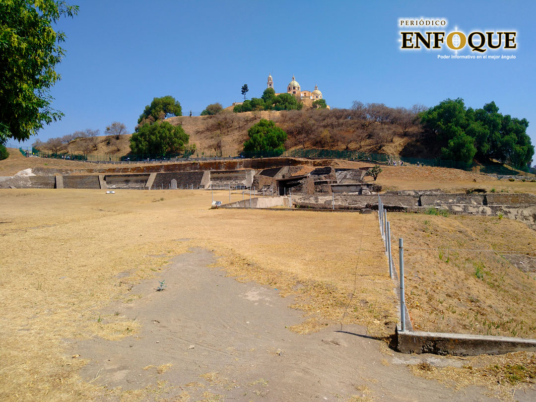 Prevén reapertura de zona arqueológica de Cholula a partir del 15 de abril