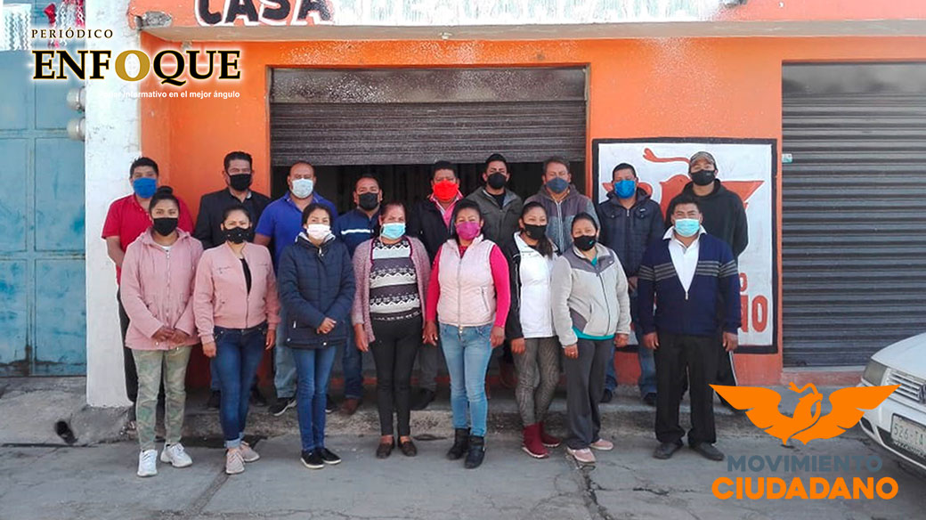 Movimiento Ciudadano avala candidatura de Enrique Meléndez Atenco para la alcaldía en San Nicolás de los Ranchos