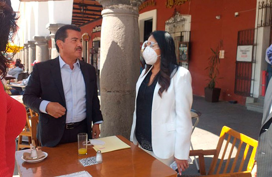 Desaprueban Tonantzin y Arriaga candidatura de Lorenzini en Cholula 