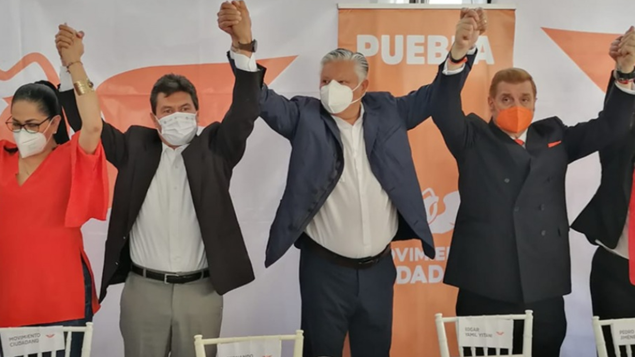 Coordinador Estatal de Movimiento Ciudadano Puebla se postula como plurinominal por el Congreso del Estado. 