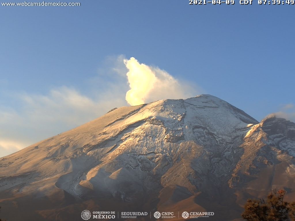 Advierte Protección Civil caída de ceniza en las próximas 24 horas