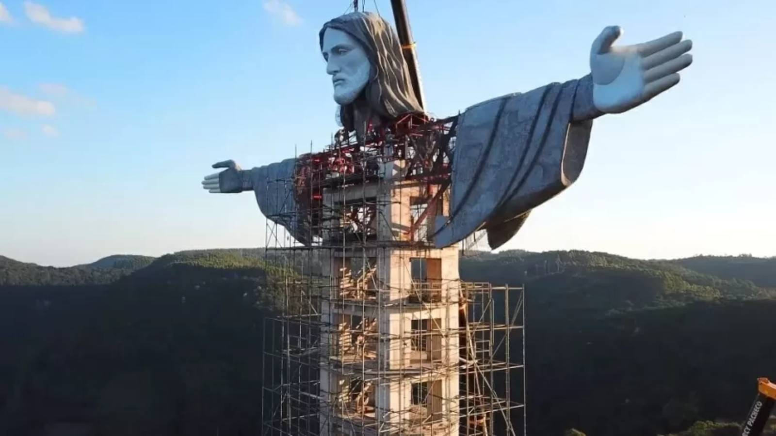 Cristo Protector la nueva estatua en Brasil que supera el tamaño del 'Redentor' de Rio