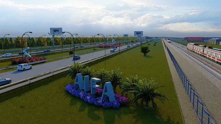 Este es el logo del nuevo Aeropuerto Internacional Felipe Ángeles, ya registrado ante el IMPI