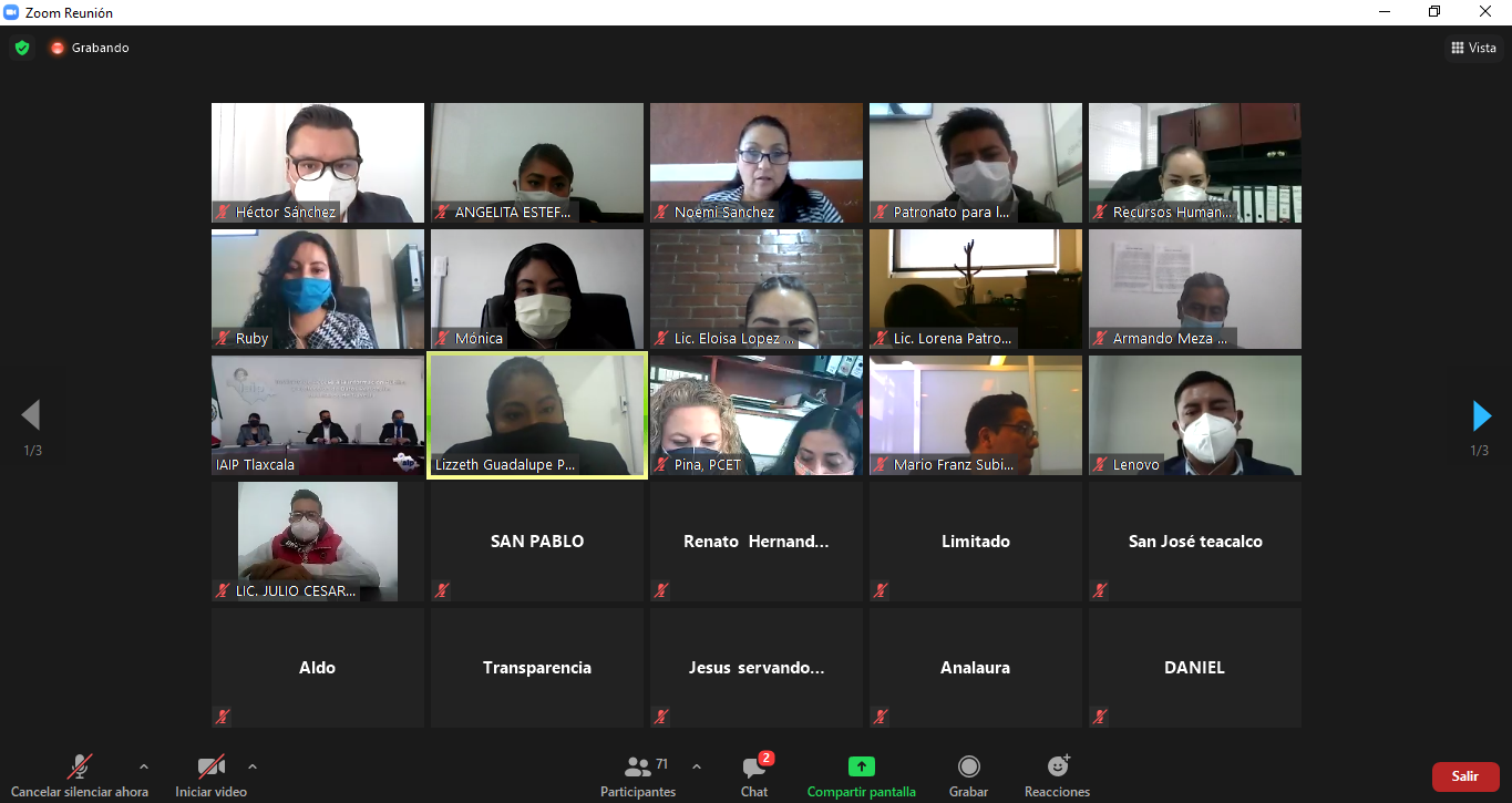 En ejercicio sin precedentes, IAIP dialoga con Sujetos Obligados sobre AIP, PDP y Archivos