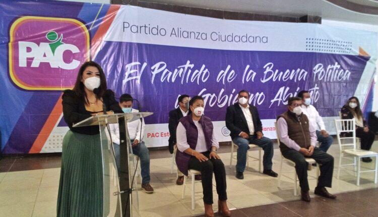 Presenta PAC fórmulas para diputaciones locales