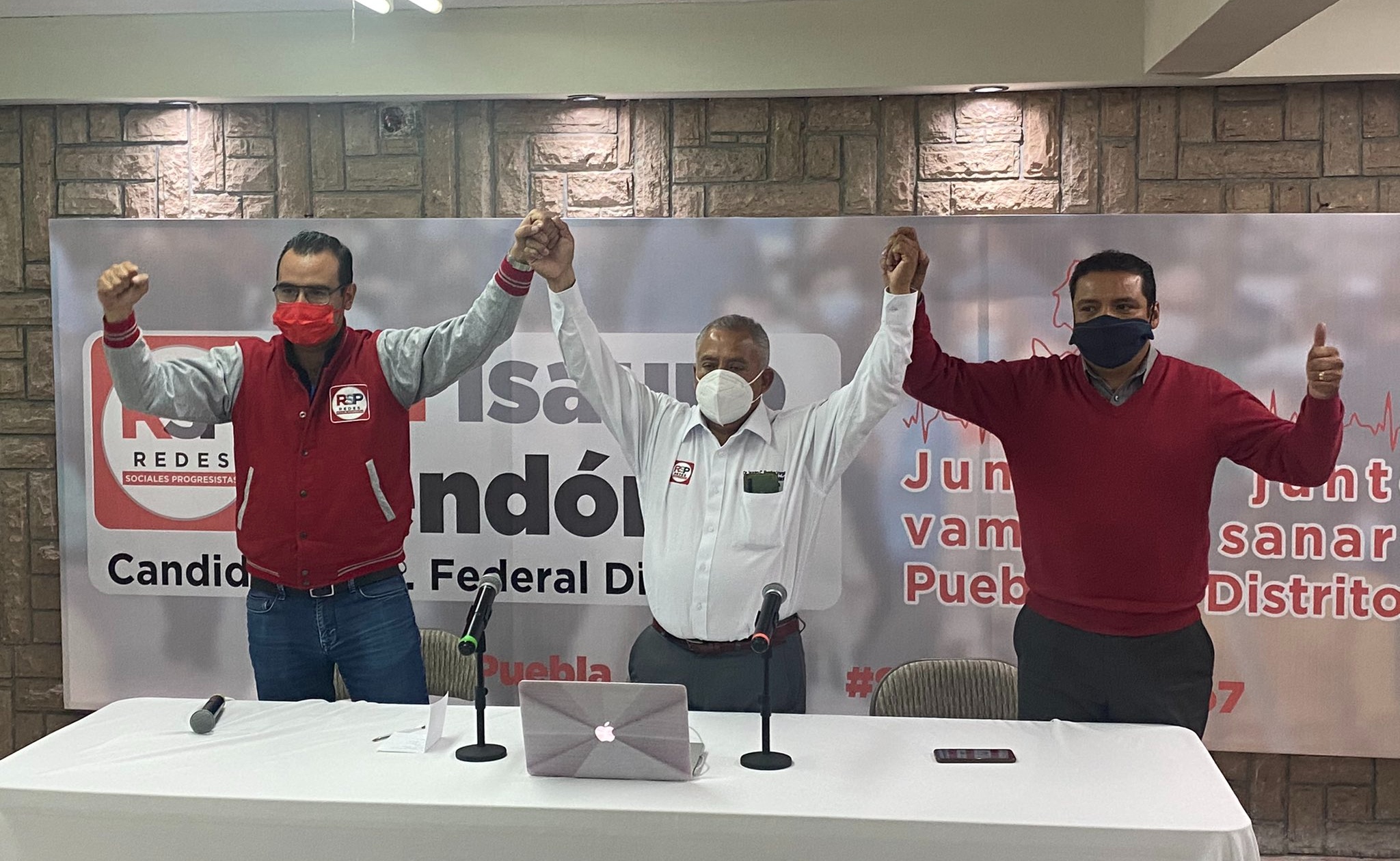 Redes Sociales Progresistas Puebla presenta a sus candidatos que irán por alguna de las 15 Diputaciones Federales.
