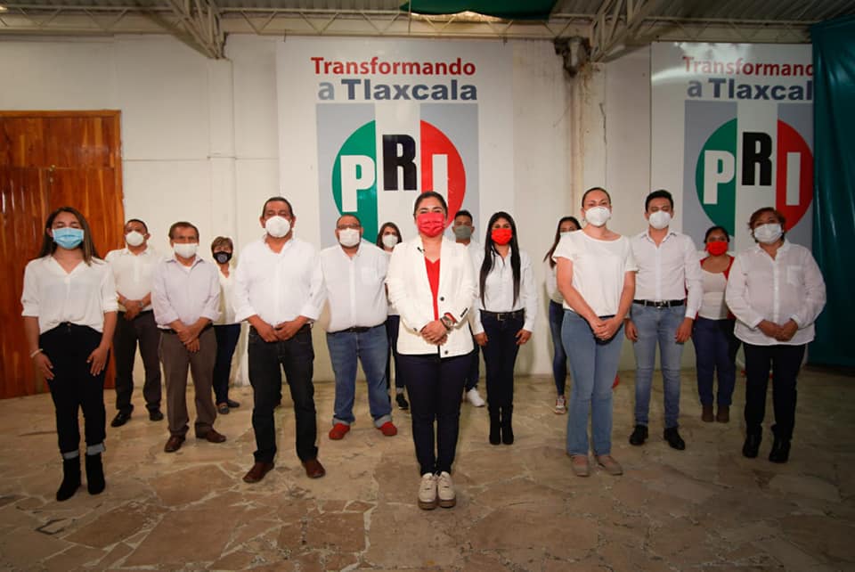 Se registra Anabel Alvarado como candidata para la alcaldía de Tlaxcala.