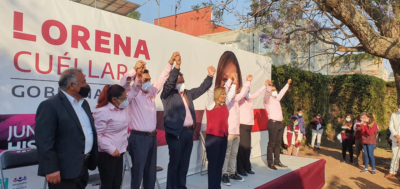 Se adhiere la CROC al proyecto de la 4T en Tlaxcala