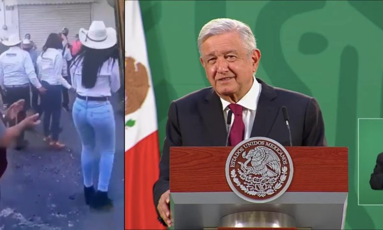 “No es prudente opinar”, dice AMLO sobre video de aparente agresión de David Monreal