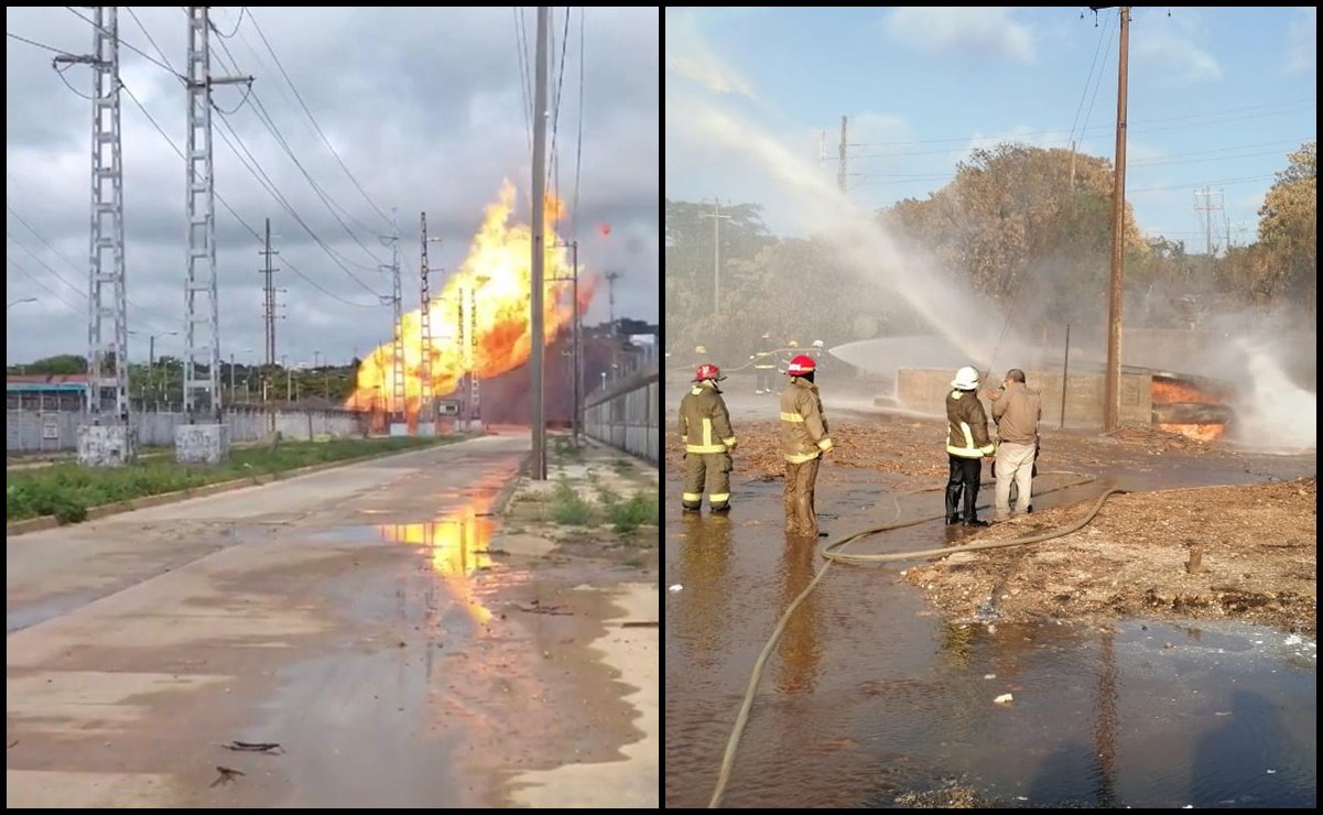 Tras 18 horas, continúa incendio en Complejo Petroquímico Pajaritos
