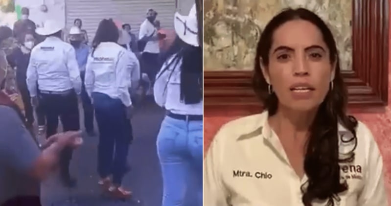 Video muestra a David Monreal tocando glúteos de candidata. “No me faltó al respeto”, dice ella