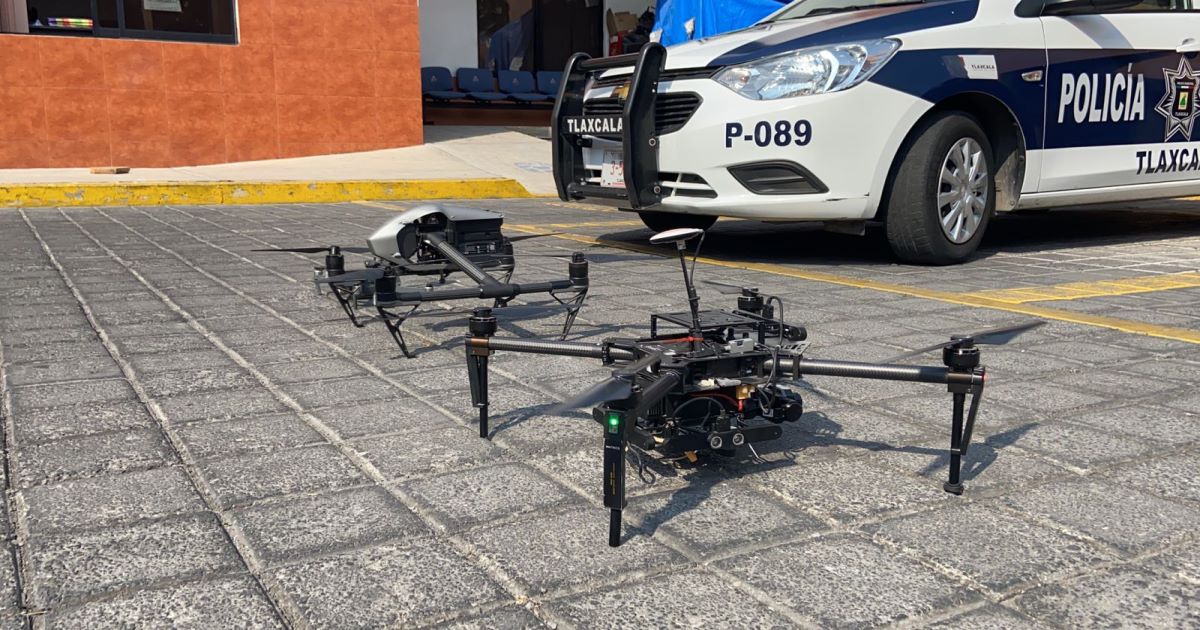 Drones de la capital siguen trabajando para salvaguardar a la ciudadanía