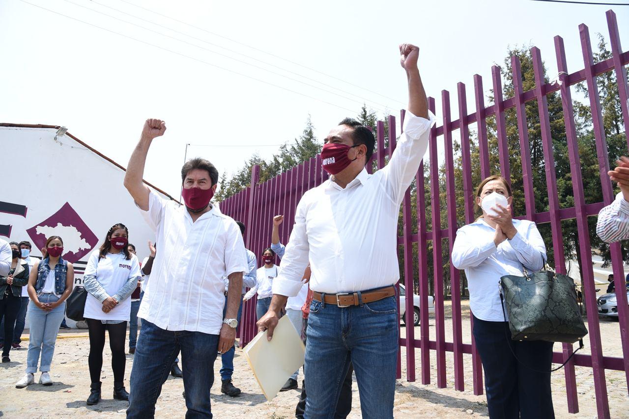 Jorge Corichi, Candidato de Morena, se registra para alcaldía de Tlaxcala capital