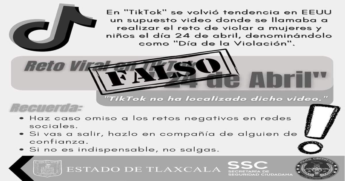 Reto de Tik-Tok enciende alarma en Tlaxcala