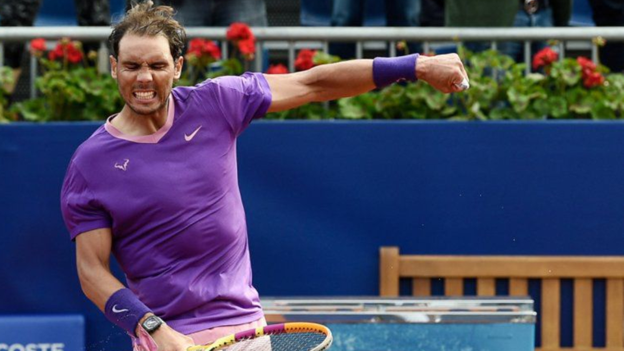 Rafael Nadal se catapulta con paso firme a la final del Abierto de Barcelona.
