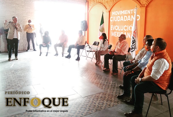 Se lanza dirigente en Puebla de MC contra el PRIANRD y Morena; no son opción, dice