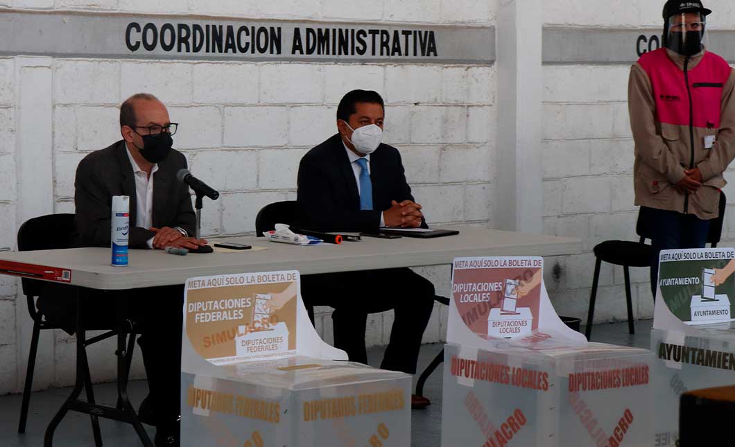 INE E IEE Puebla dan a conocer medidas  de sanidad para la elecciones este 6 de junio
