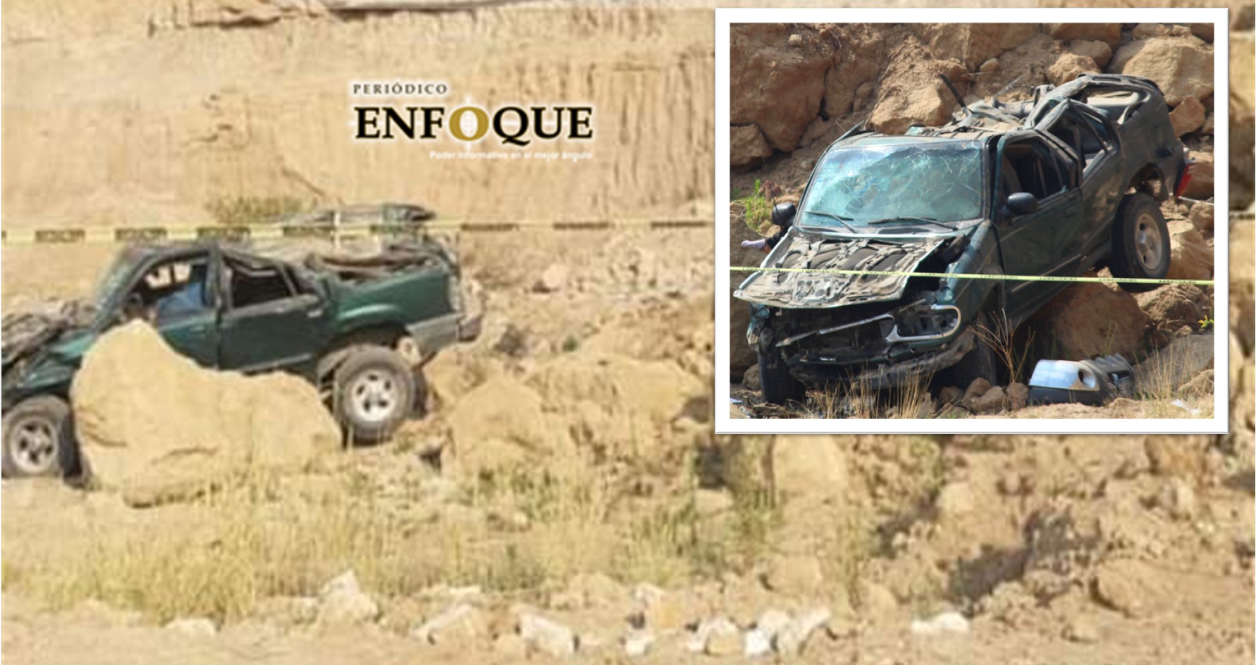 Hallan cuerpo  de mujer dentro de camioneta en Chachapa 