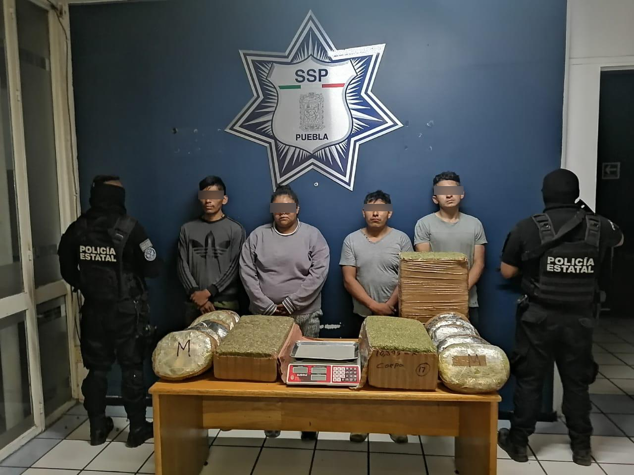 Presuntamente obtenían droga en Morelia, 4 personas son capturadas por Policía Estatal