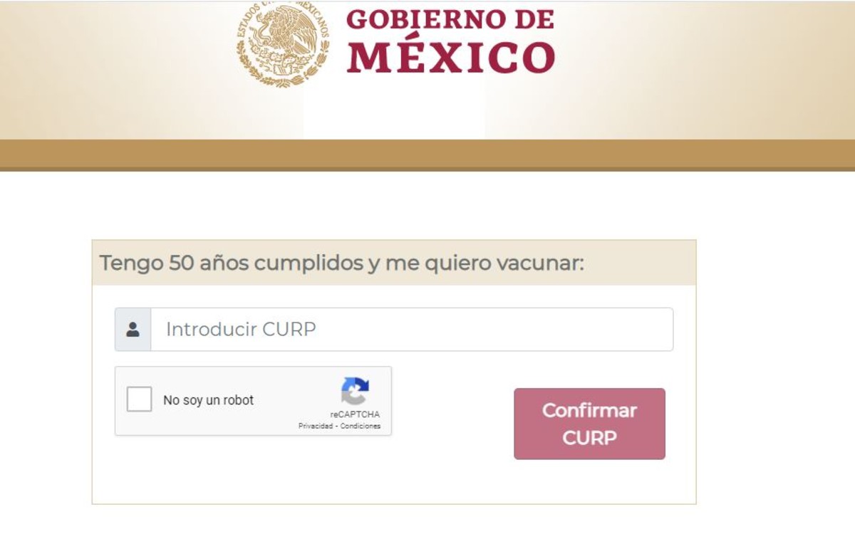 Así puedes registrarte para recibir la vacuna COVID si tienes entre 50 y 59 años