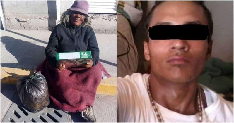 Detienen a hombre que mojo a una mujer de 75 años con líquido inflamable para prenderle fuego