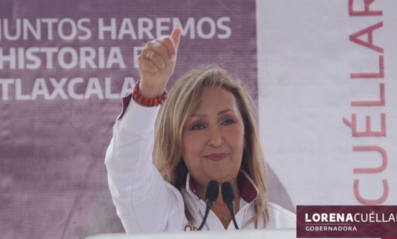 Lorena Cuellar se consolida como líder en la preferencia electoral para gubernatura de Tlaxcala