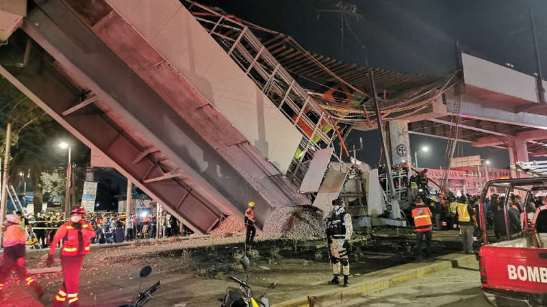 Slim reparará todo el tramo elevado de Línea 12: AMLO