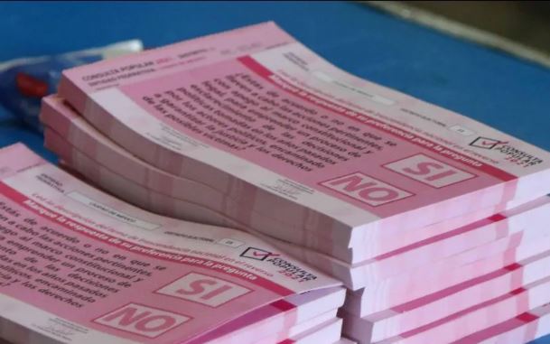 Denuncian en Veracruz relleno de urnas: Consulta popular