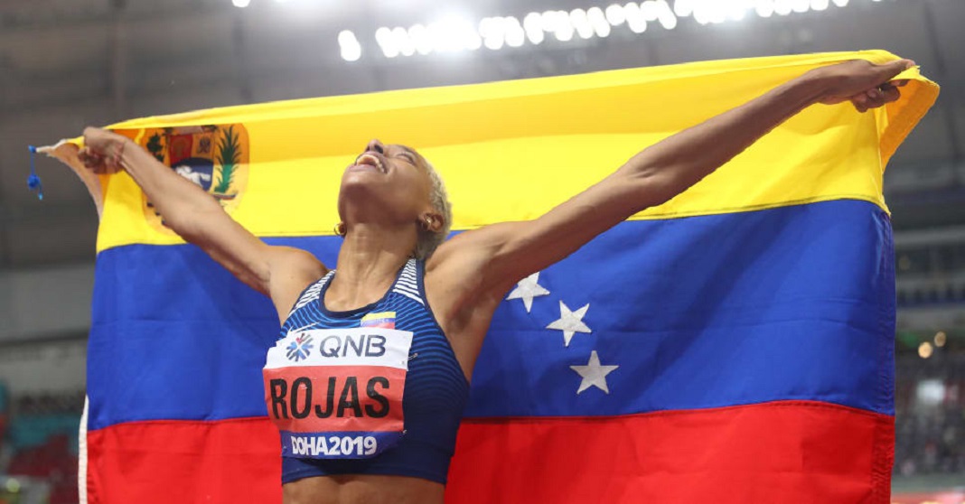 Venezuela se lleva el oro en salto triple femenil y bate récord olímpico y mundial