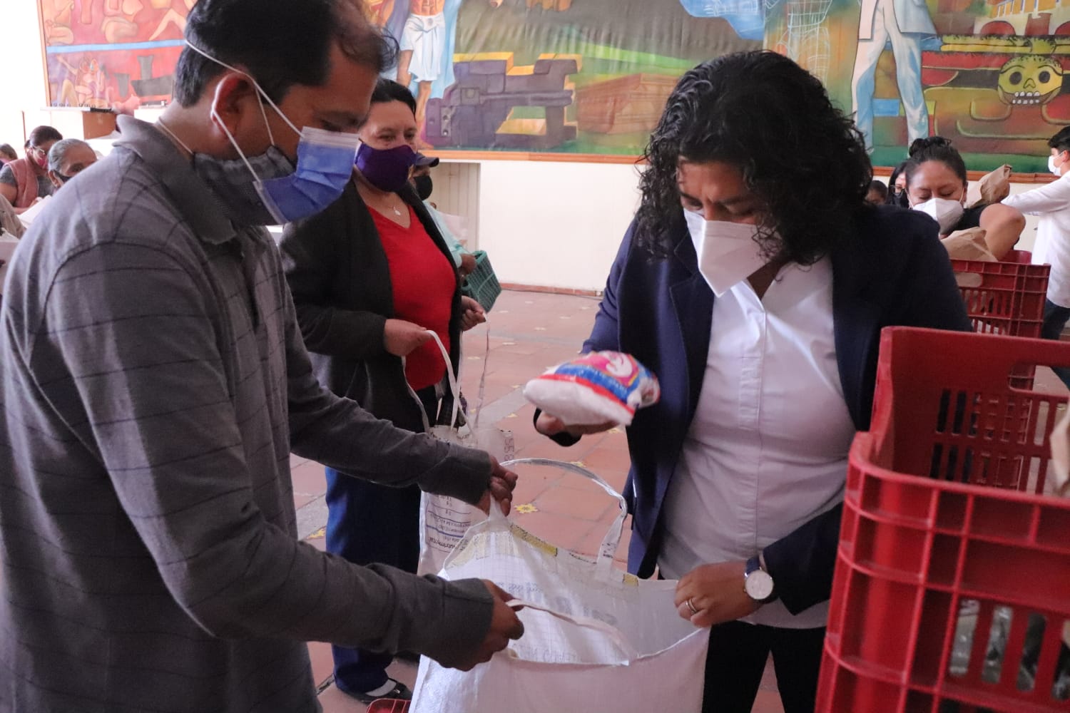 Ayuntamiento de San Andrés Cholula asegura que el Programa Social “Valores a tu mesa” fue un pilar dentro de esta recta final de gobierno